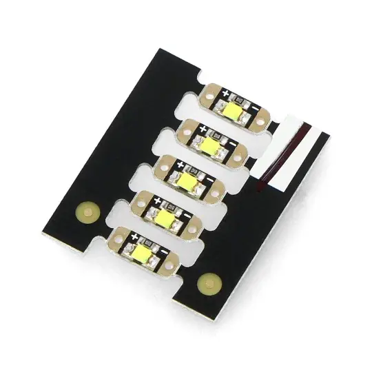 LED Flitry - LED diody - teplá bílá - 5 ks. - Adafruit 1758 Pouze Dnes