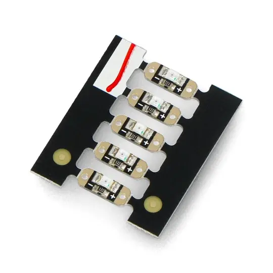 LED flitry - LED diody - Rubínově červená - 5 ks. - Adafruit 1755 Oblíbený