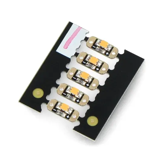 Originální LED flitry - LED diody - Rose Pink - 5 ks. - Adafruit 1792