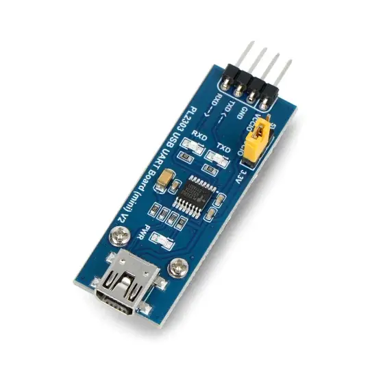 USB-UART TTL PL2303 převodník - miniUSB zásuvka - Waveshare 24680 Speciální Cena