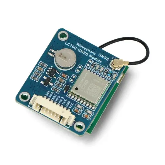 Multi-GNSS polohovací modul - LC76G - GPS, BeiDou (BDS), GLONASS, Galileo, QZSS - Waveshare 24370 Přímo Od Výrobce