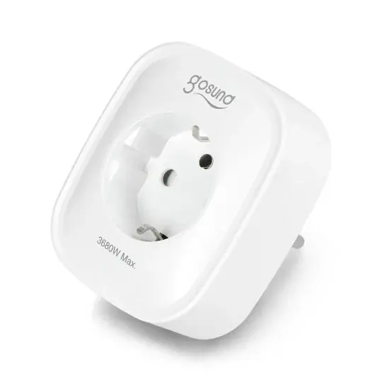 Oblíbený Tuya - chytrá WiFi zásuvka s měřením energie - 2xUSB - bílá - Gosund SP112