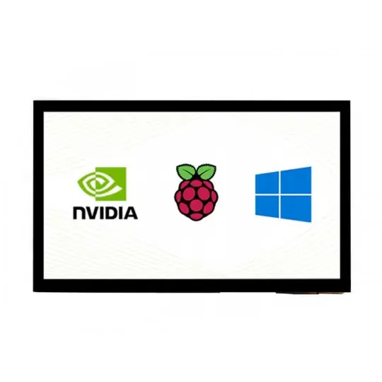 Dotykový displej - kapacitní LCD IPS 10,1'' 1024x600px HDMI - pro Raspberry Pi a Jetson Nano - Waveshare 18096 Levný