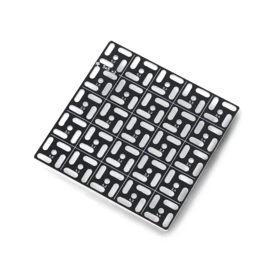 Montážní mřížka pro desky plošných spojů - 5x5 - rozteč 2,54 mm - Adafruit 5779 Poslední Šance
