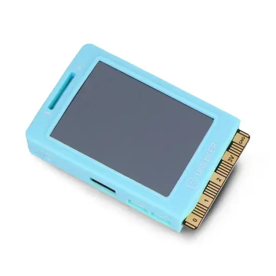 Silikonový obal pro jednodeskový minipočítač UNIHIKER - modrý - DFRobot FIT0938 Kup Teď