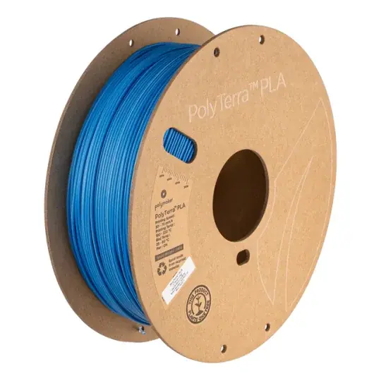 Polymaker vlákna PolyTerra PLA Dual Glacier Blue 1,75 mm 1 kg – Ice-Blue Nová Kolekce