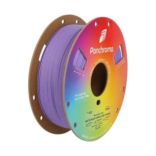 Filament Polymaker Panchroma PLA Dual Foggy Purple 1,75 mm 1 kg - šedo-fialová Top Prodej