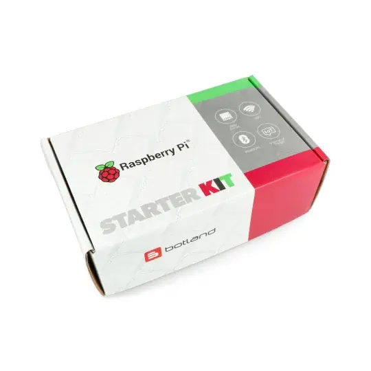 Sada s Raspberry Pi 5 WiFi 4GB RAM + 32GB microSD + oficiální příslušenství Horká Nabídka