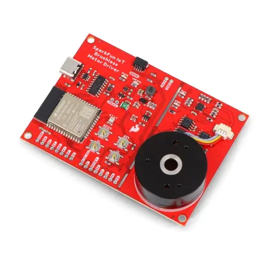 SparkFun IoT Brushless Motor Driver - BLDC ovladač motoru s ESP32 WROOM, TMC6300 - SparkFun ROB-22132 Aktuální