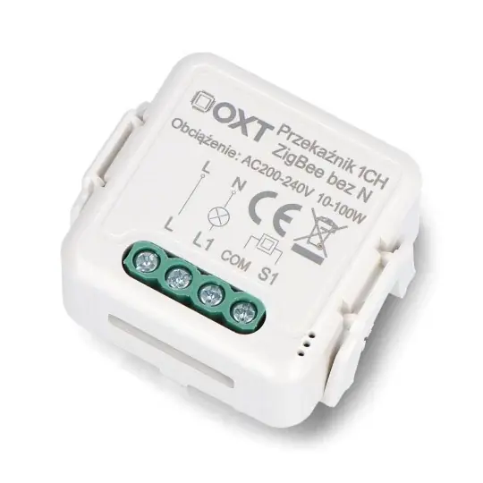 Tuya - jednokanálové mini relé bez N - ZigBee - aplikace pro Android/iOS - OXT SWTZ31 Objednat Nyní