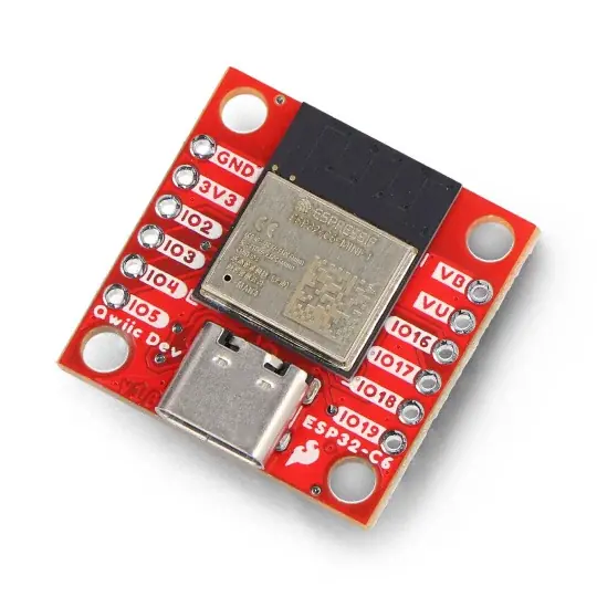 SparkFun Qwiic Pocket Development Board - vývojová deska s ESP32-C6 MINI-1 - SparkFun DEV-22925 Novinka