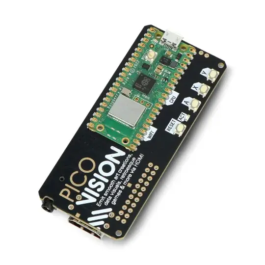 PicoVision - grafický systém - 2xRP2040 - PiMoroni PIM674 Vysoce Kvalitní