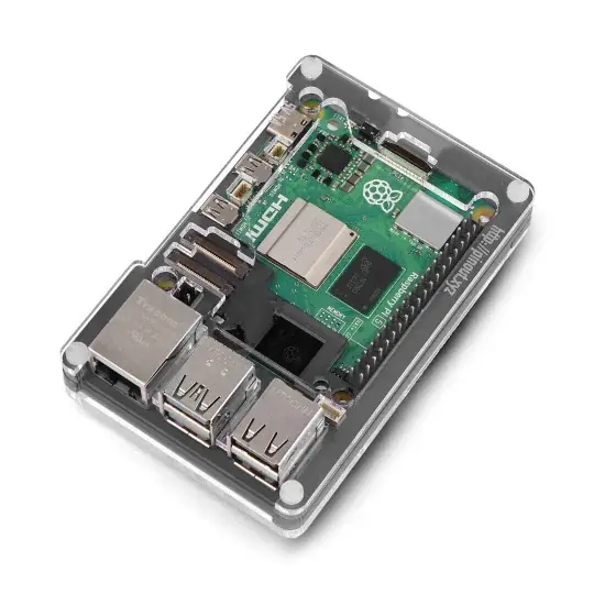 Akční Nabídka Pibow Coupe 5 - pouzdro pro Raspberry Pi 5 - Ninja - PiMoroni PIM677
