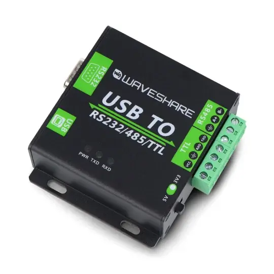 USB převodník - RS232/RS485/UART(TTL) - FT232RL - Waveshare 15817 Expresní Doručení