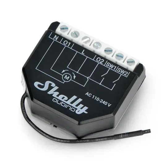 Shelly Qubino Wave Shutter - 230V ovladač rolet - měření energie - Z-Wave Speciální Cena