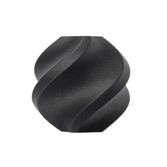 Vrácení Zdarma Bambu Lab PETG-CF vlákno 1,75 mm 1 kg - součástí balení s opakovaně použitelnou cívkou - Černá