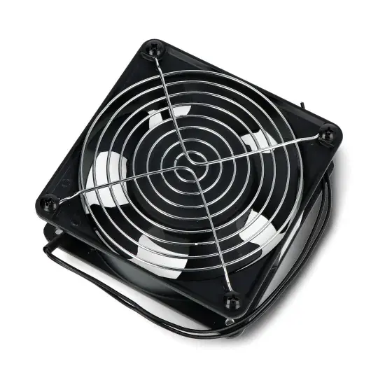 Ventilátor 230V 120x120x38mm - pro 10''/19'' rack serverové skříně - Lanberg AK-1501-B Novinka