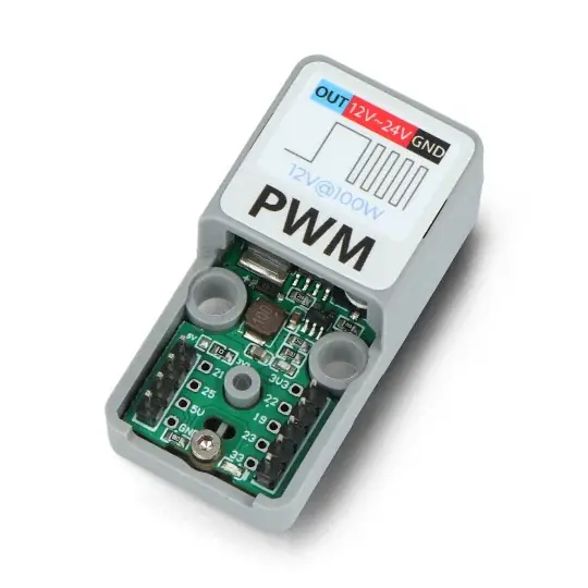 Poslední Šance ATOMIC PWM Base EG27324 - 12-24V PWM modul - Atom rozšiřující modul pro vývojové moduly M5Stack