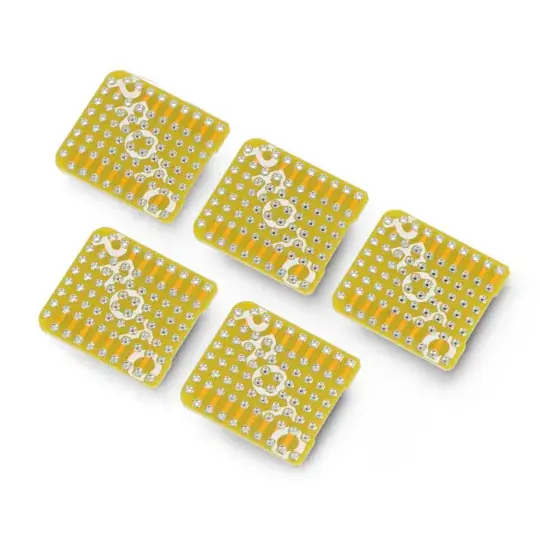 Proto Kit - CapsuleProto prototypová deska pro M5Capsule - 62 otvorů - 5 ks. - M5Stack A141 Oblíbený