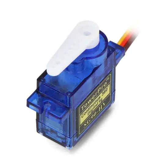 TowerPro SG90-HV mikro - digitální servo - 360 stupňů Cenová Bomba