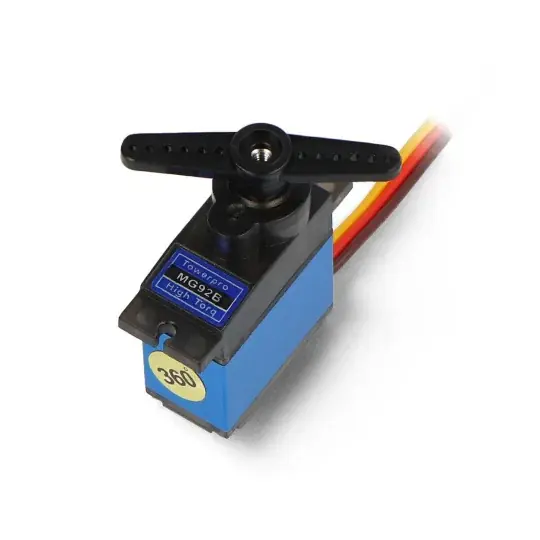 Servo TowerPro MG92B - digitální servo s kovovým převodem - 360 stupňů - mini Omezená Nabídka