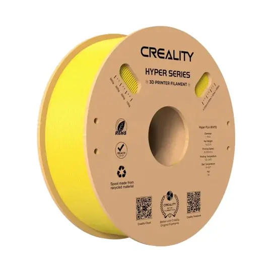 Cenová Bomba Creality Hyper PLA vlákno 1,75mm 1kg - Žlutá