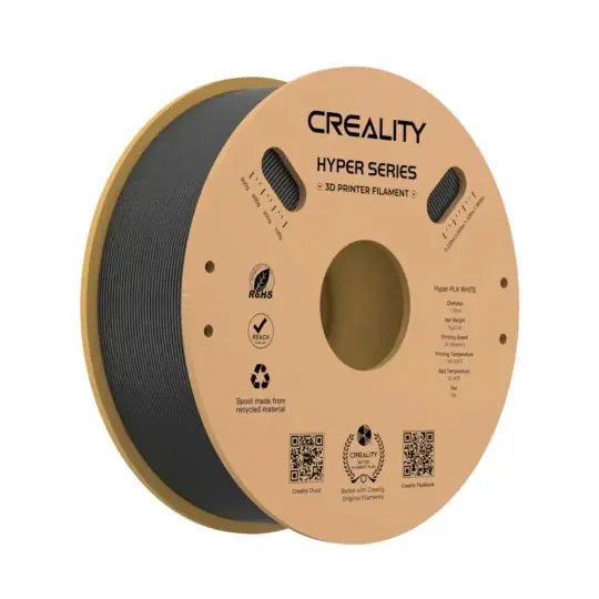 Creality Hyper PLA vlákno 1,75mm 1kg - Černá Horká Nabídka