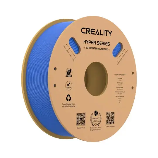 Aktuální Creality Hyper PLA vlákno 1,75mm 1kg - Modré