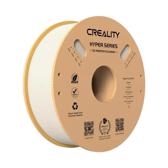 Creality Hyper PLA vlákno 1,75mm 1kg - Bílá Speciální Cena