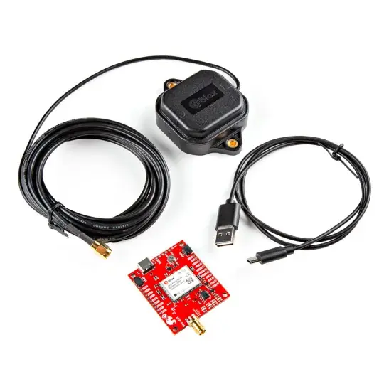 SparkFun GPS-RTK Dead Reckoning Kit - GPS modul s čipem ZED-F9R a SMA anténou - SparkFun KIT-23452 Speciální Cena