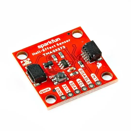 Qwiic 3D Hallův senzorový modul - TMAG5273 - SparkFun SEN-23880 Přímo Od Výrobce