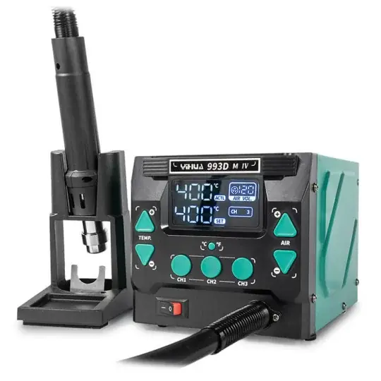 Nejlepší Volba Pájecí stanice Hotair Yihua 993DM-IV - 1000W