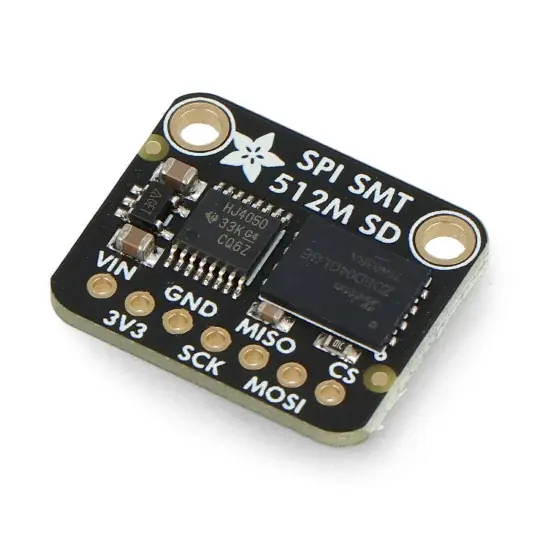 Finální Výprodej SPI Flash SD karta - XTSD 512 MB - modul s NAND Flash pamětí - Adafruit 4899