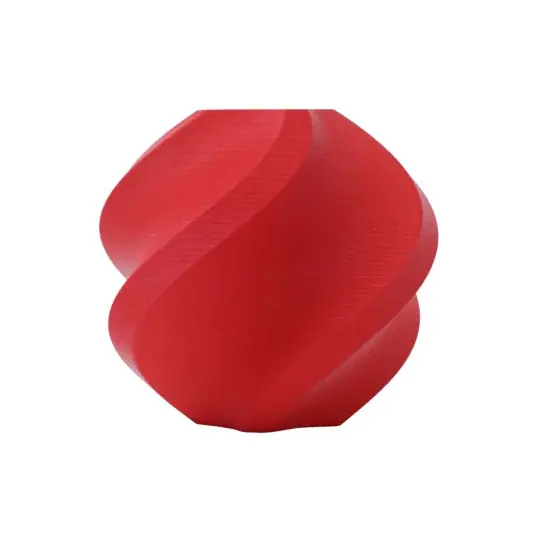 Nejlepší Volba Bambu Lab PLA Matné vlákno 1,75 mm 1 kg - součástí balení s opakovaně použitelnou cívkou - Scarlet Red