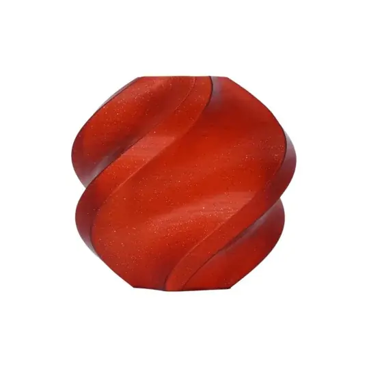 Bambu Lab PLA Sparkle vlákno 1,75 mm 1 kg - součástí balení s opakovaně použitelnou cívkou - Crimson Red Sparkle Objednat Nyní