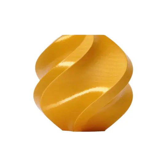 Bambu Lab PLA Hedvábné vlákno 1,75 mm 1 kg – součástí balení s opakovaně použitelnou cívkou – Zlatá Sleva