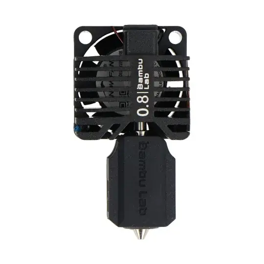 Pouze Dnes Kompletní hotend hlava pro tiskárny řady Bambu Lab X1E - 0,8 mm