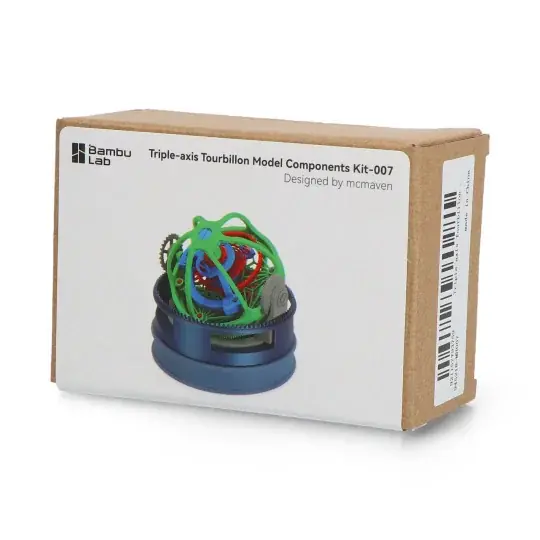 Triple-osý Tourbillon Model Components Kit-007 - sada prvků pro stavbu tříosého tourbillonového modelu - Bambu Lab Speciální Cena