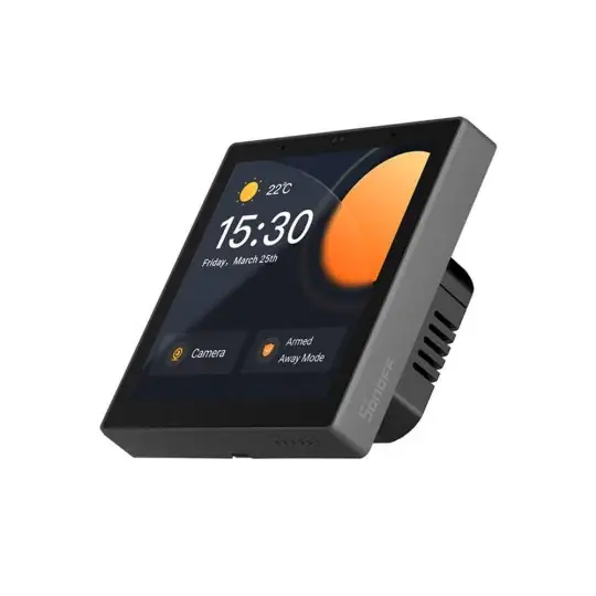 Sonoff NPanel Pro - inteligentní ovládací panel WiFi/Bluetooth/ZigBee - černý Akční Cena