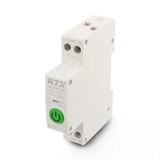 Tuya - relé s měřičem energie - 50A - ZigBee - aplikace pro Android/iOS - RTX ZCR1-50EM Originální