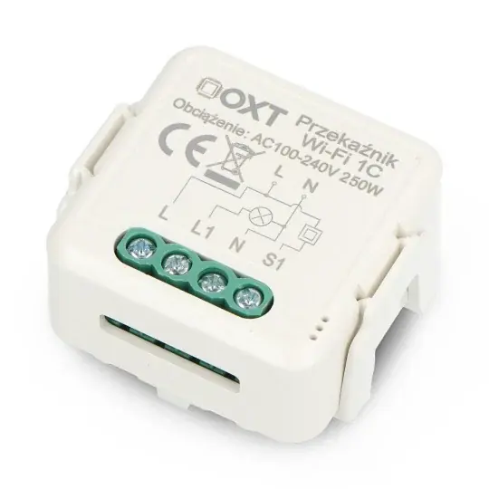 Odeslání Ihned Tuya - jednokanálový mini WiFi vysílač - Android/iOS aplikace - OXT T221