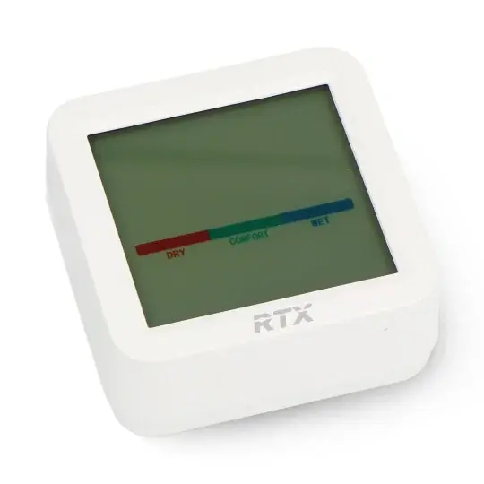 Nízká Cena Tuya - senzor teploty a vlhkosti - WiFi - s LCD displejem - Android/iOS aplikace - RTX WTHS5