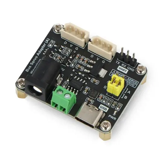 Bus Servo Adapter (A) - řadič pro serva sériové sběrnice řady ST/SC - UART - Waveshare 25514 Časově Omezené