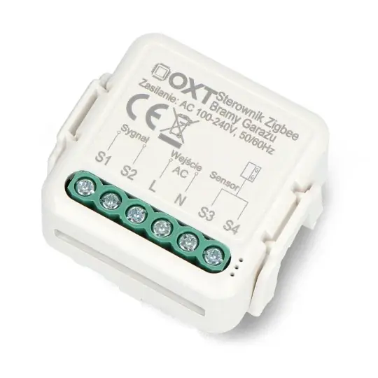 Tuya - ovladač brány s magnetickým senzorem - ZigBee - Aplikace pro Android/iOS - OXT T250G Levný