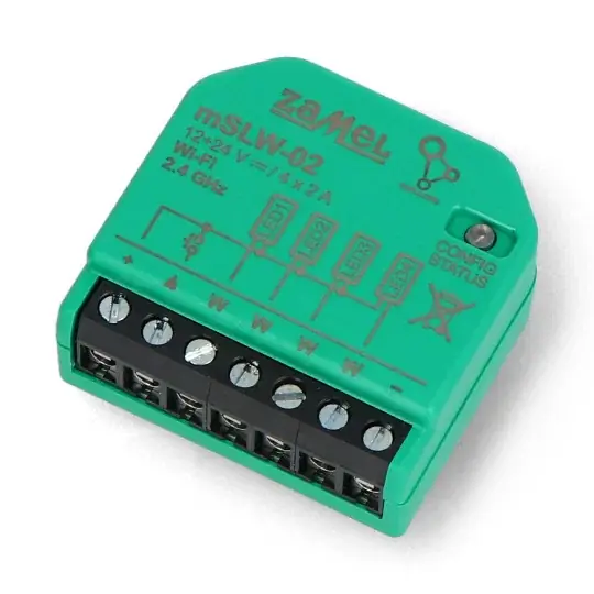Zamel Supla mSLW-02 - 4x LED WiFi ovladač - Android/iOS aplikace Bezpečná Platba