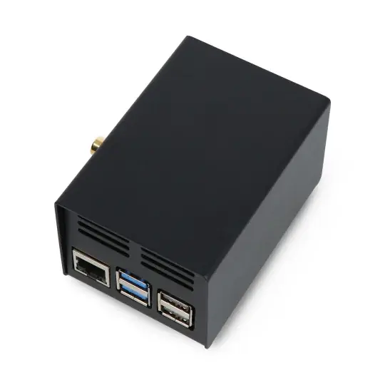 Pouzdro pro HiFiBerry a Raspberry Pi 5 - ocel - černé Odeslání Ihned