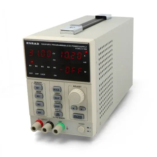 Laboratorní napájecí zdroj Korad KA3010PS 0-30V 10A USB RS232 Super Cena