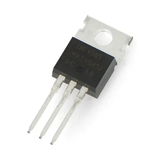 P-MOSFET IRF4905 tranzistor -55V/-74A - THT Vrácení Zdarma