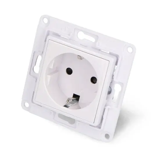 Expresní Doručení Shelly Wall Socket - nástěnná zásuvka pro inteligentní relé - bílá