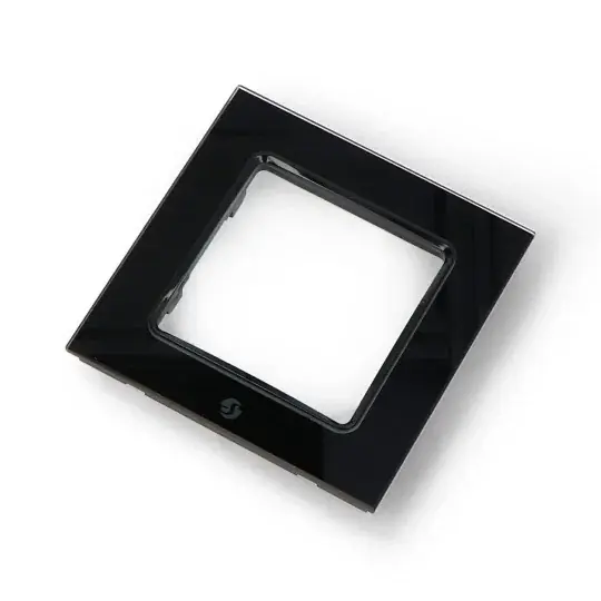 Shelly Wall Frame 1 - Shelly Wall Switch rám - jednoduchý - černý Kup Teď